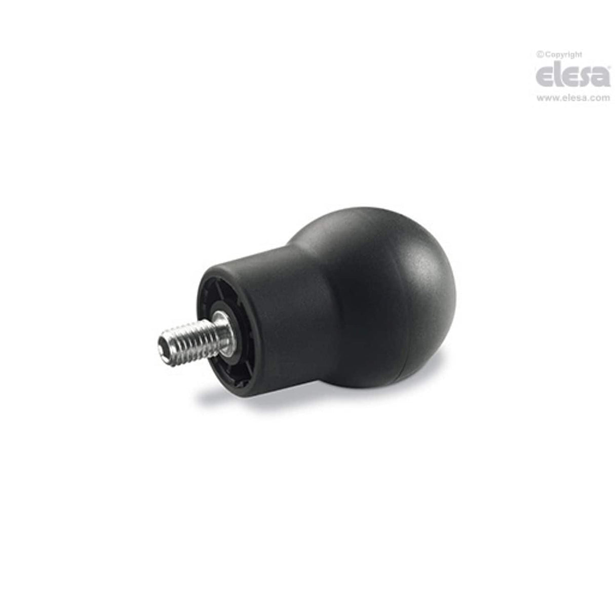 SOFT Spherical revolving knob-EBS.48 SOFT+x-M10
