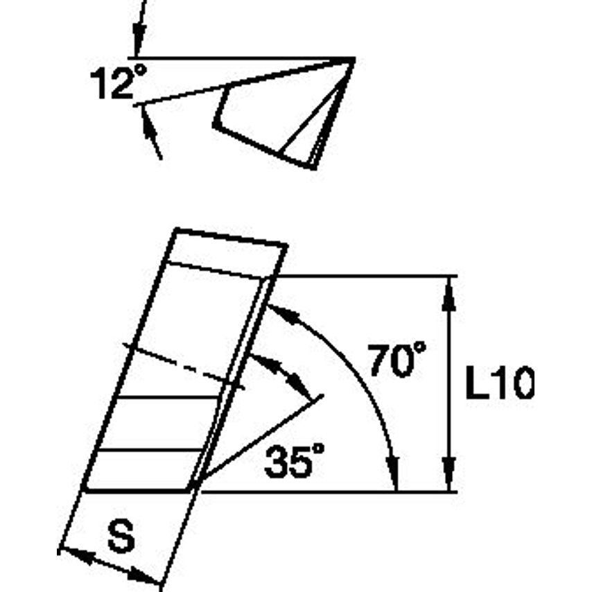 SPHX1205ZCERGNT1W Fix-Perfect 70 Insert SPHX12-N