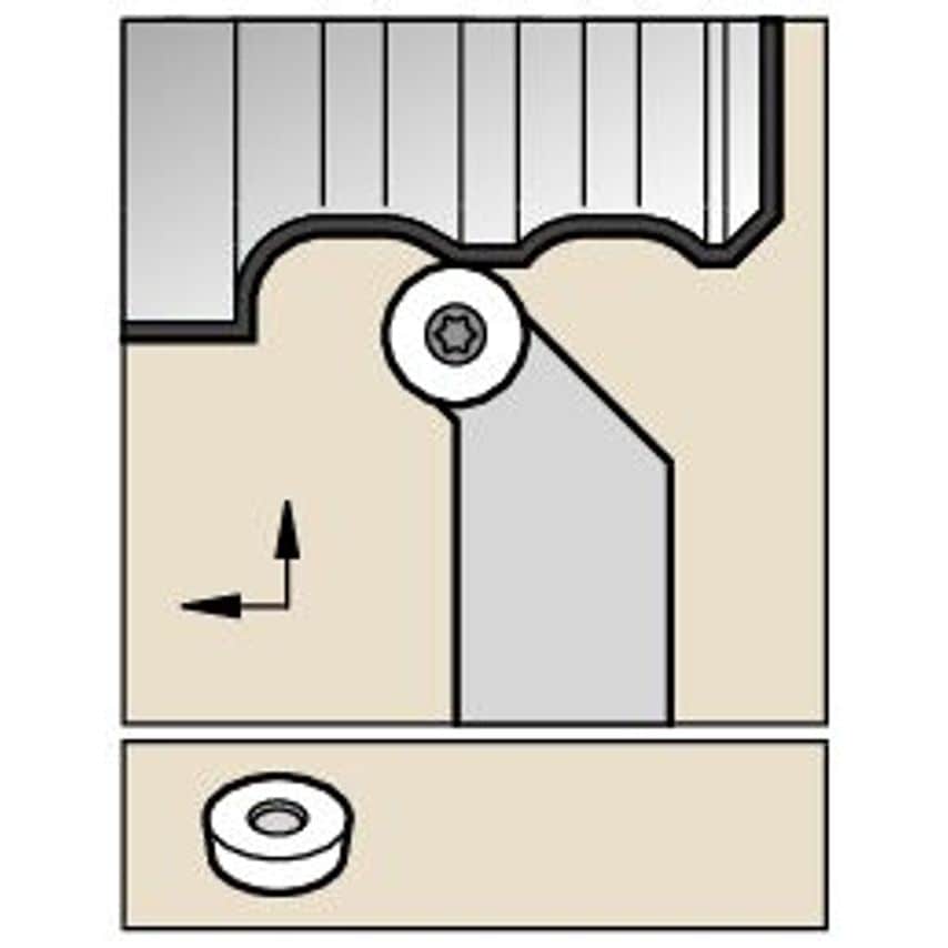 SRGCR203 S Clamping Holder W1.25 L6.00