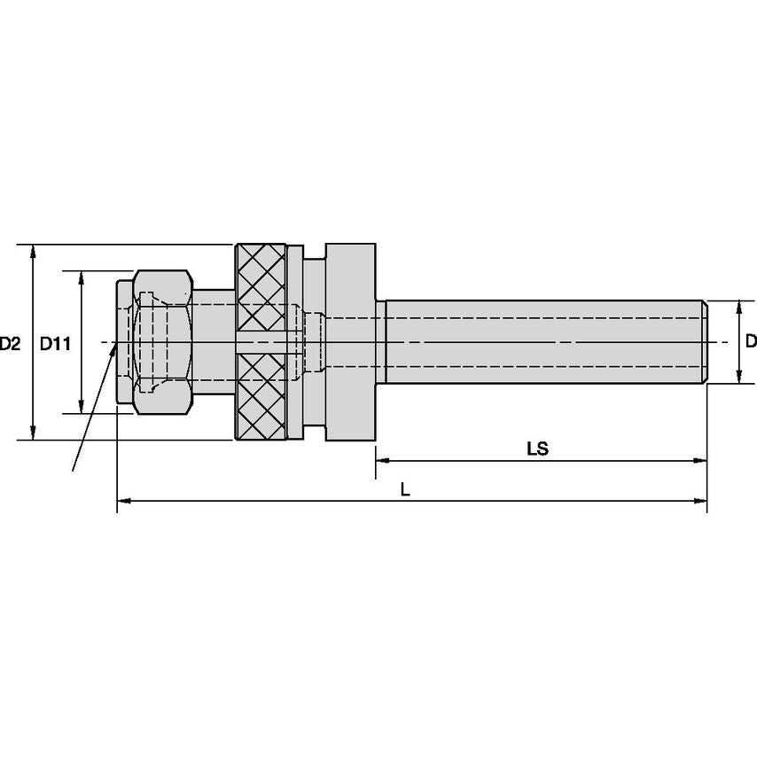 SS150FC188888 180 DA Full Floating Holder