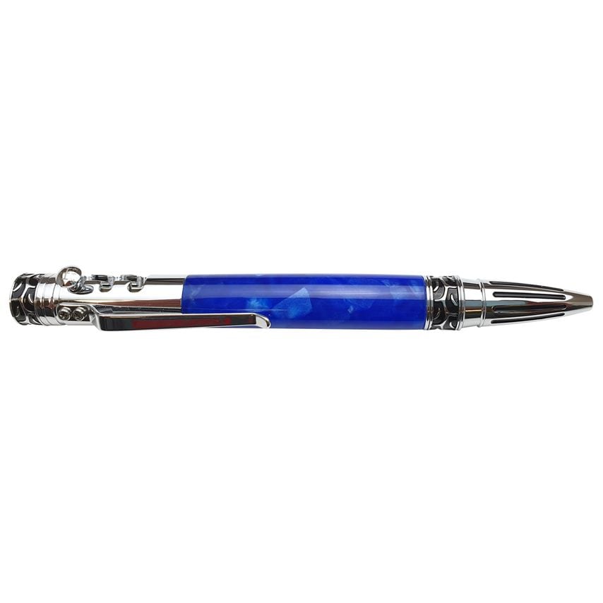 SS1 Stick Shift Click Pen - Chrome