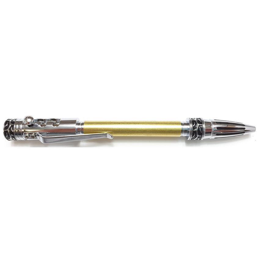 SS1 Stick Shift Click Pen - Chrome