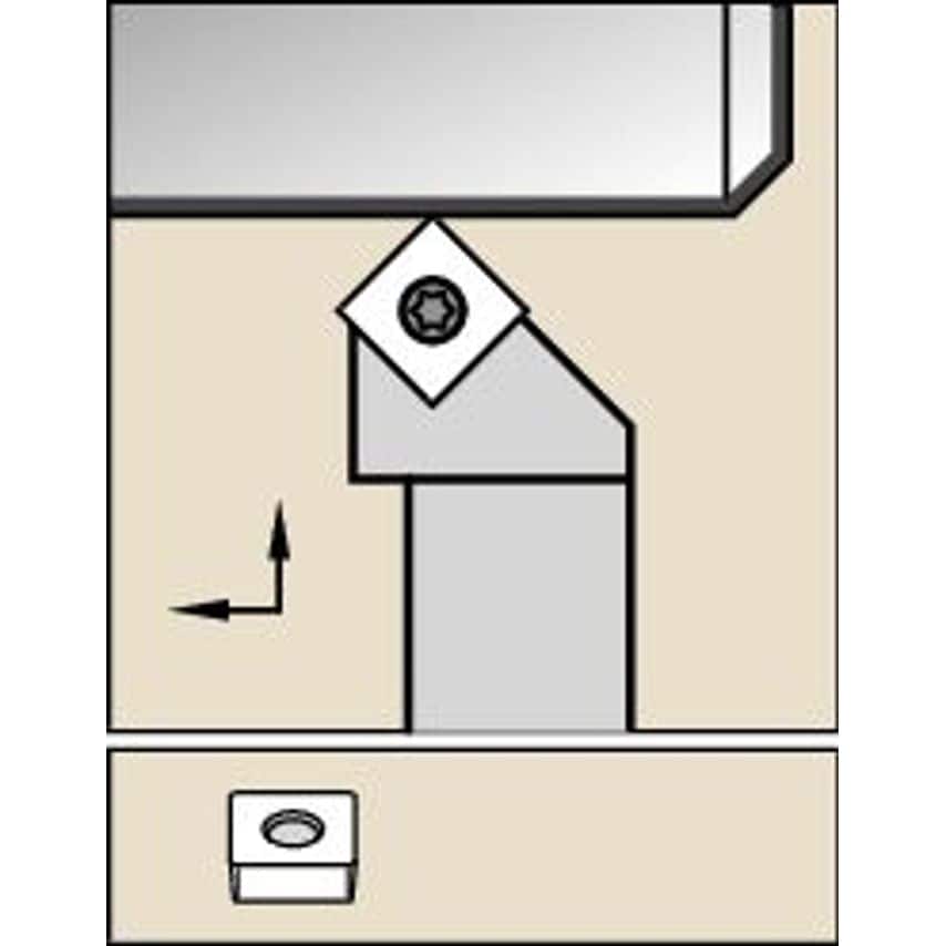 SSSCL2020K12 S Clamping Holder W20, 0MM L125