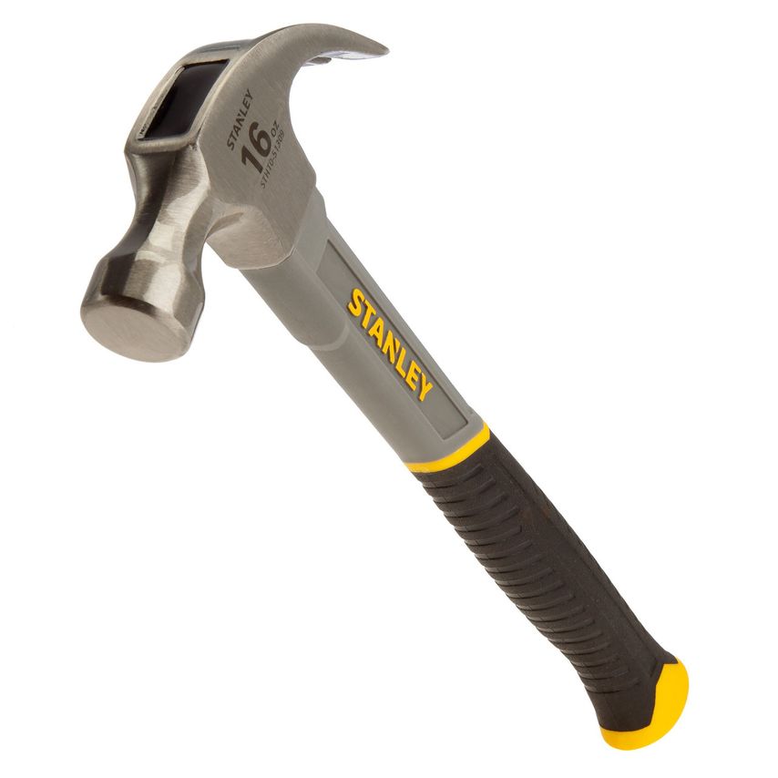 STHT0-51309 Claw Hammer with Fibreglass Shaft 16OZ