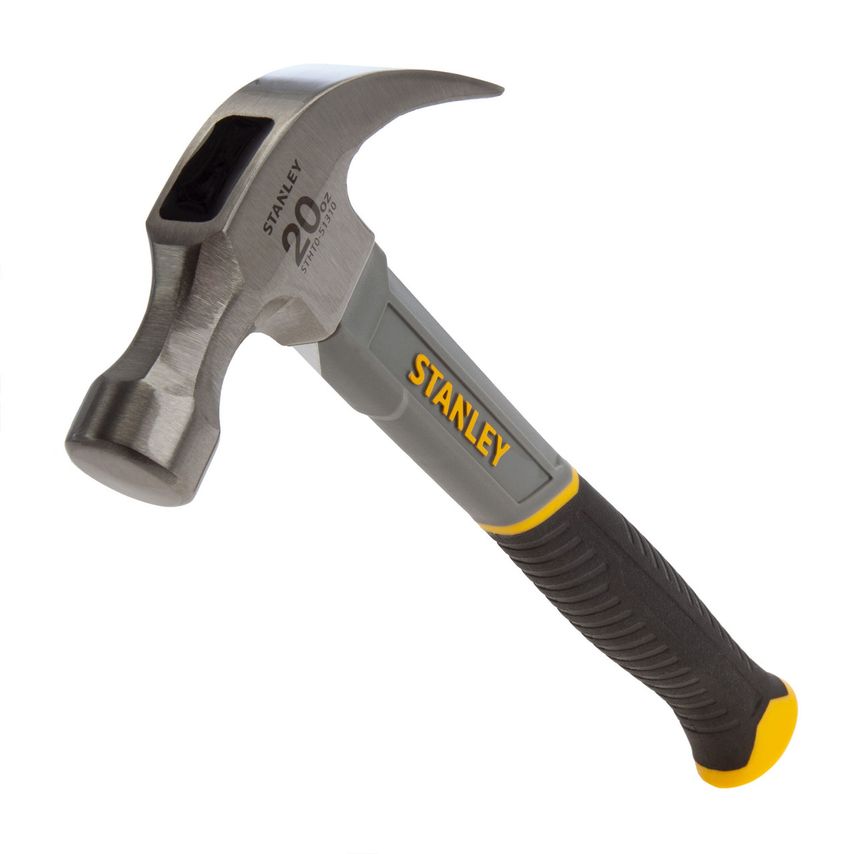 STHT0-51310 Claw Hammer with Fibreglass Shaft 20OZ
