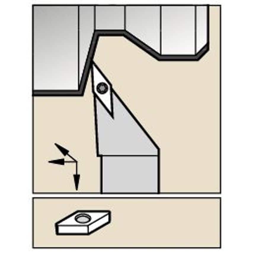SVJBL102 S Clamping Holder W0.63 L4.00