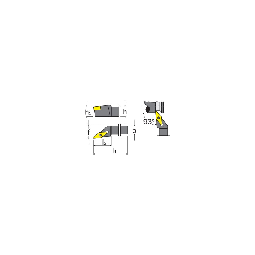 SVJNR 2020K12 External Toolholder