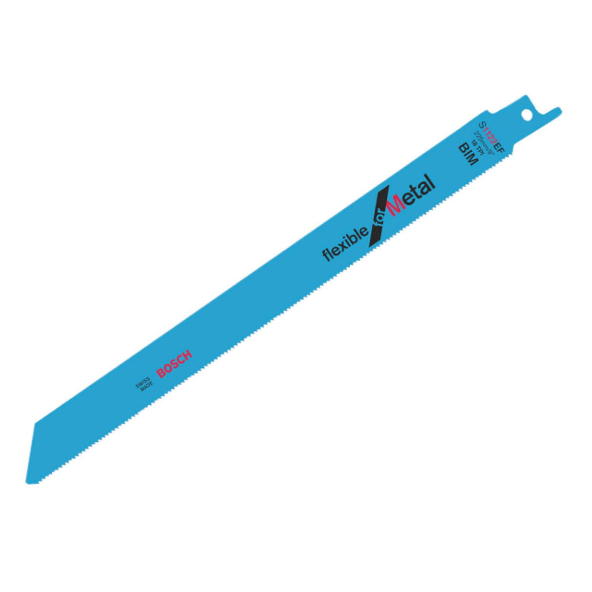 S 1122 EF Flexible for Metal Reciprocating Saw Blade 225mm 18 TPI
