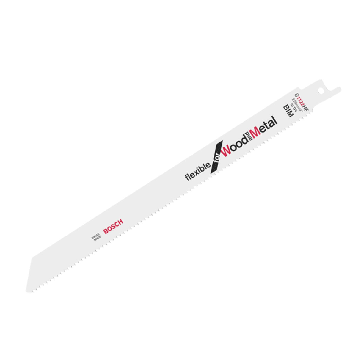 S 1122 HF Flexible for Wood & Metal Blade 225mm 10 TPI Pack of 5