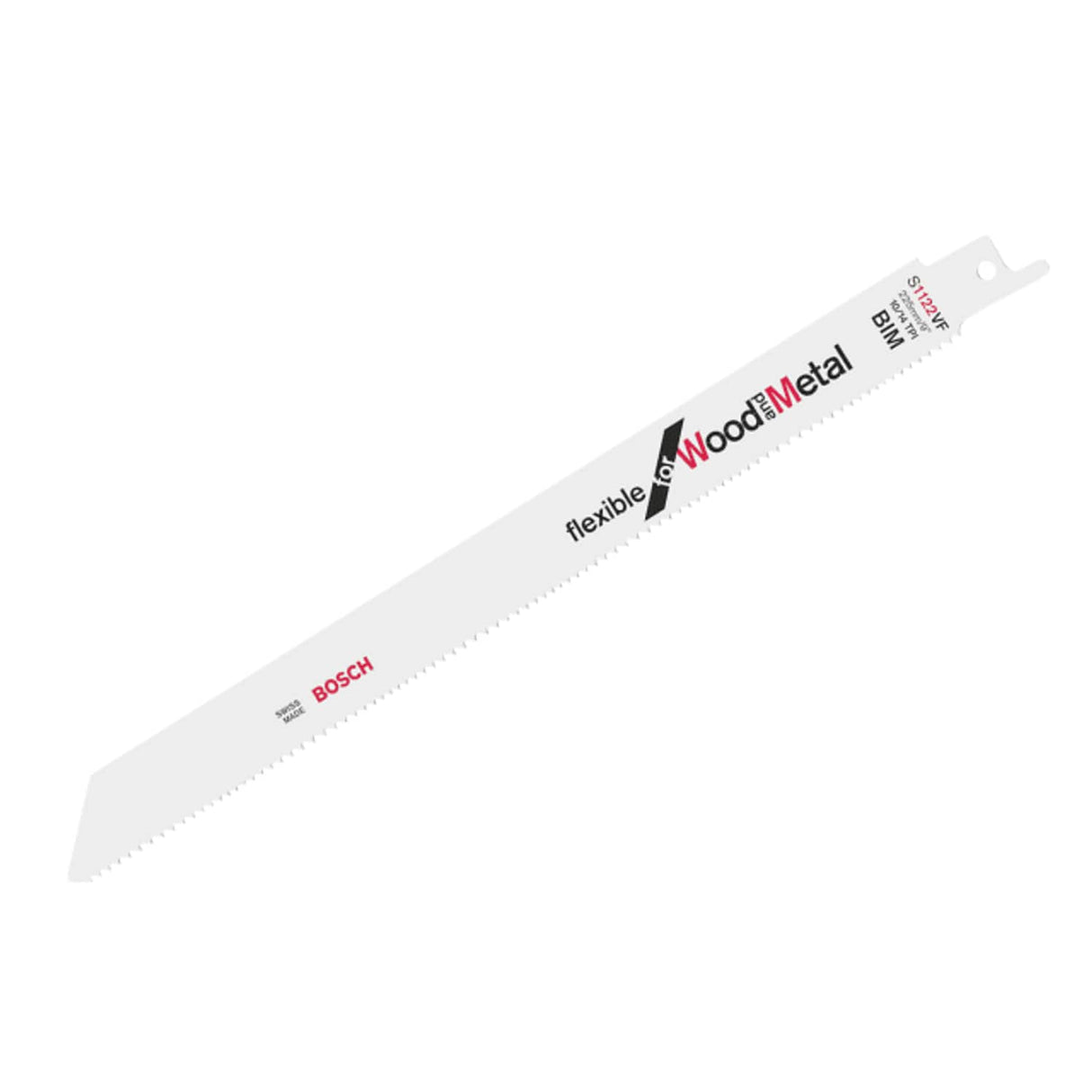 S 1122 Vf Flexible for Wood & Metal Blade 225mm 10-14 TPI Pack of 5