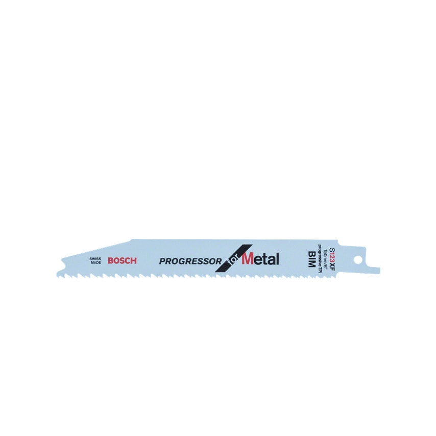 S 123 XF Progressor for Metal Sabre Saw Blades 150 x 19 x 0.9mm (2608654402), Pack of 5