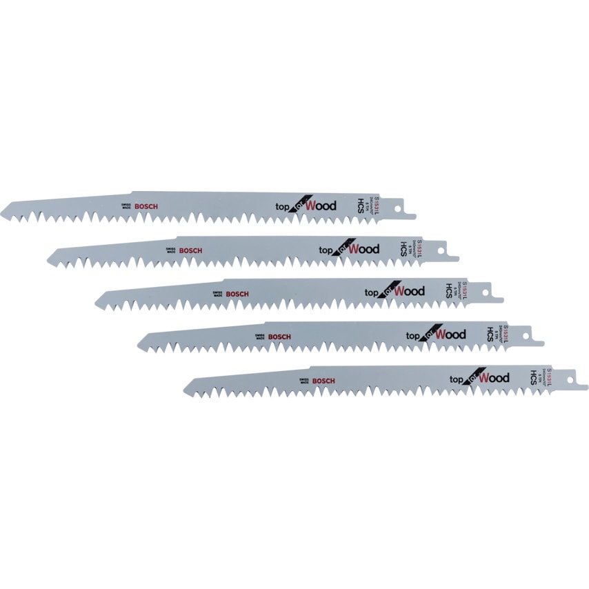 S 1531L Top for Wood Sabre Saw Blade 240 X 19 X 1.5mm (2608650613) PK-2