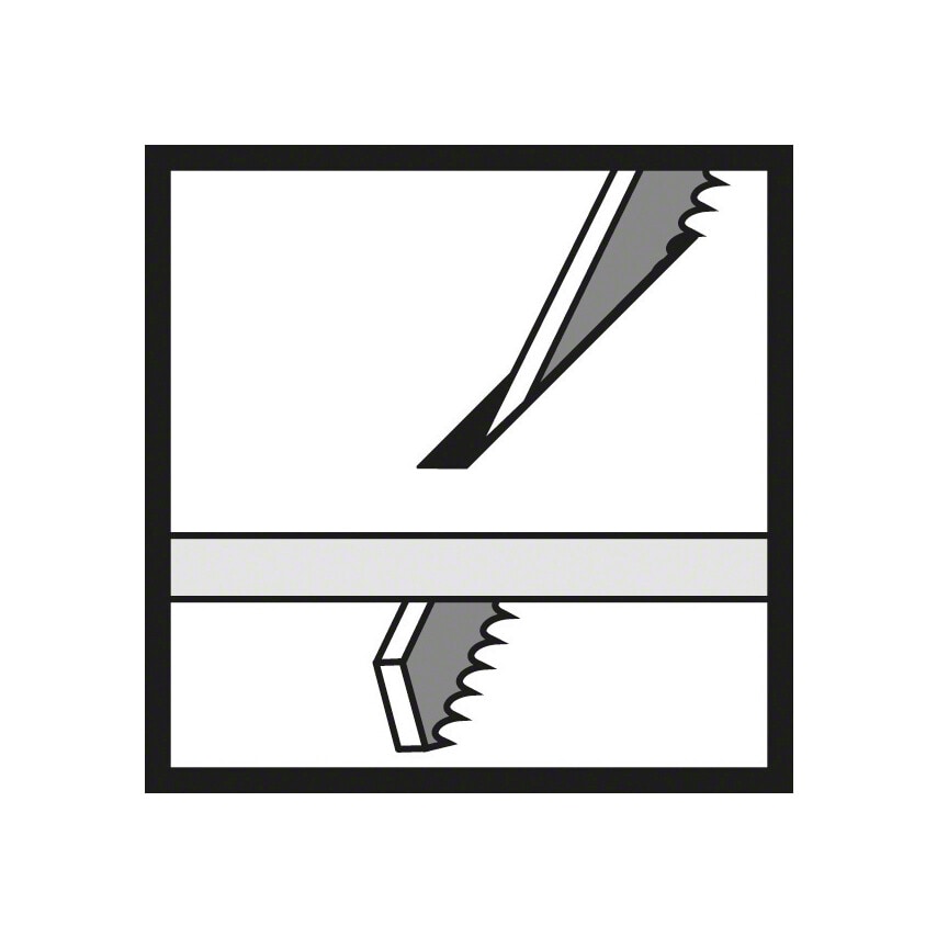 S 611 DF Heavy Duty for Wood & Metal Sabre Saw Blades 150 x 19 x 1.25mm (2608656258), Pack of 5