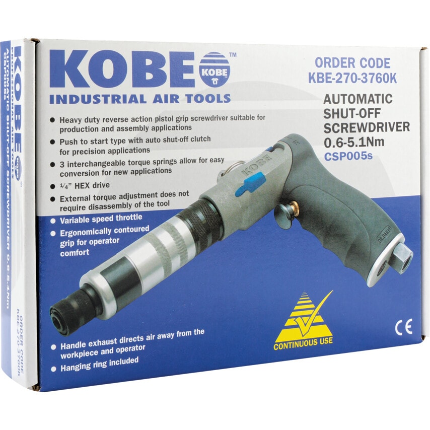 Sack Auto Shut-off Screwdriver Rev