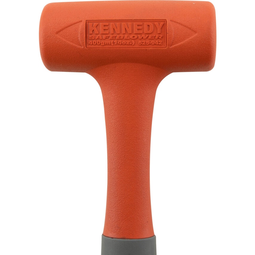 Safeblower Solid Steel Shaft 14oz Dead Blow Hammer