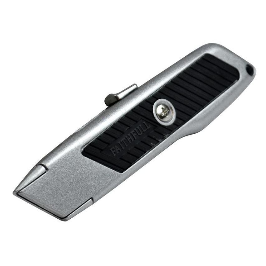Safety Trimming Knife with Auto Retracting Blade FAITKRSAFETY