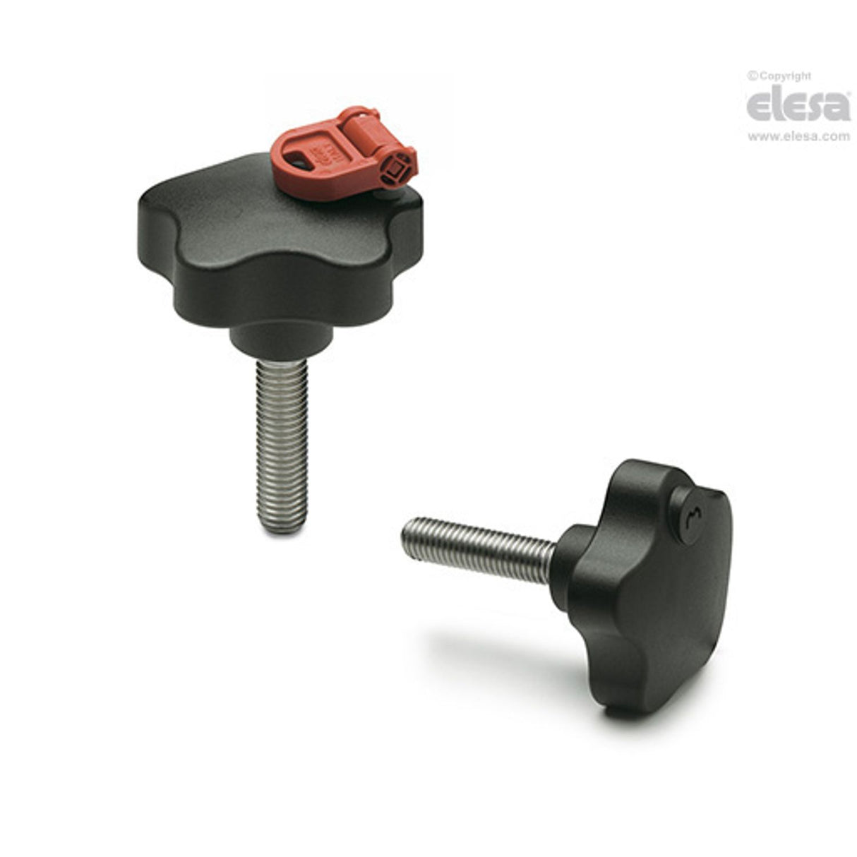 Safety lobe knob-VLS.42-SST-p-M8x25