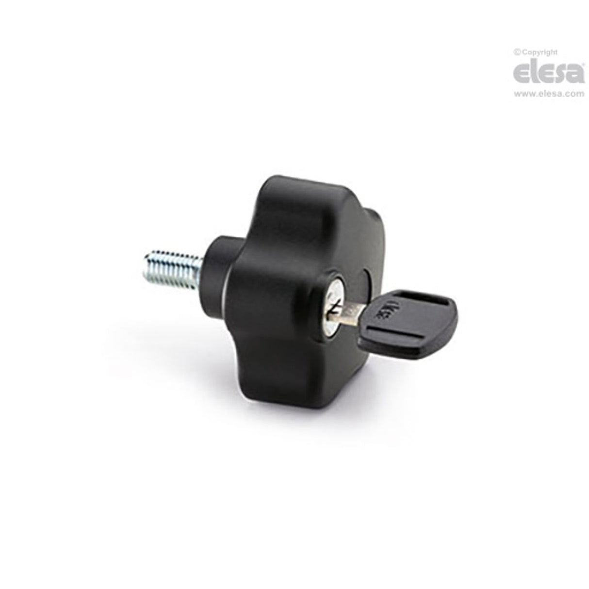 Safety lobe knob-VLSK.63 p-M8x20-U