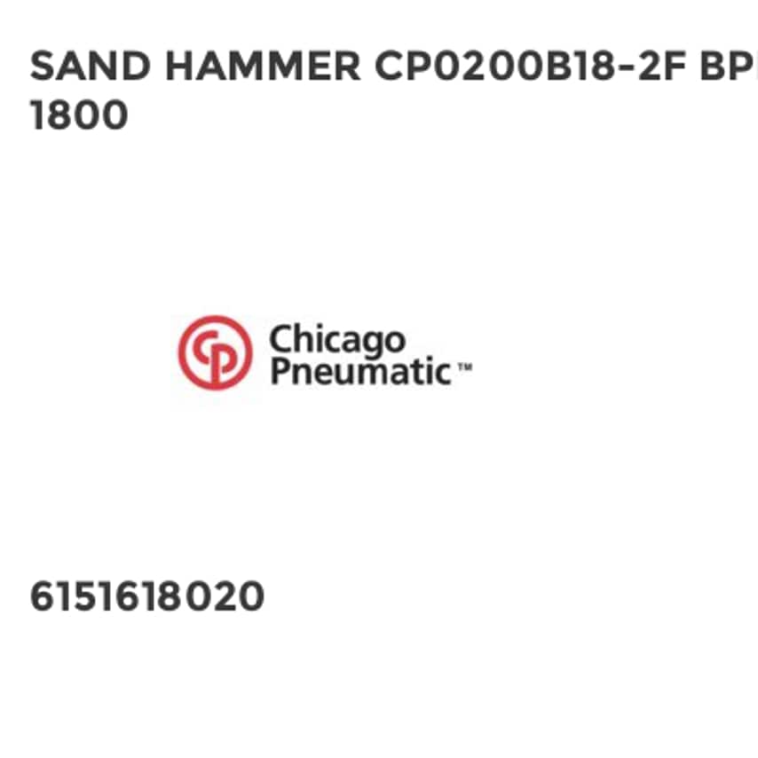 Sand Hammer CP0200B18-2F BPM 1800