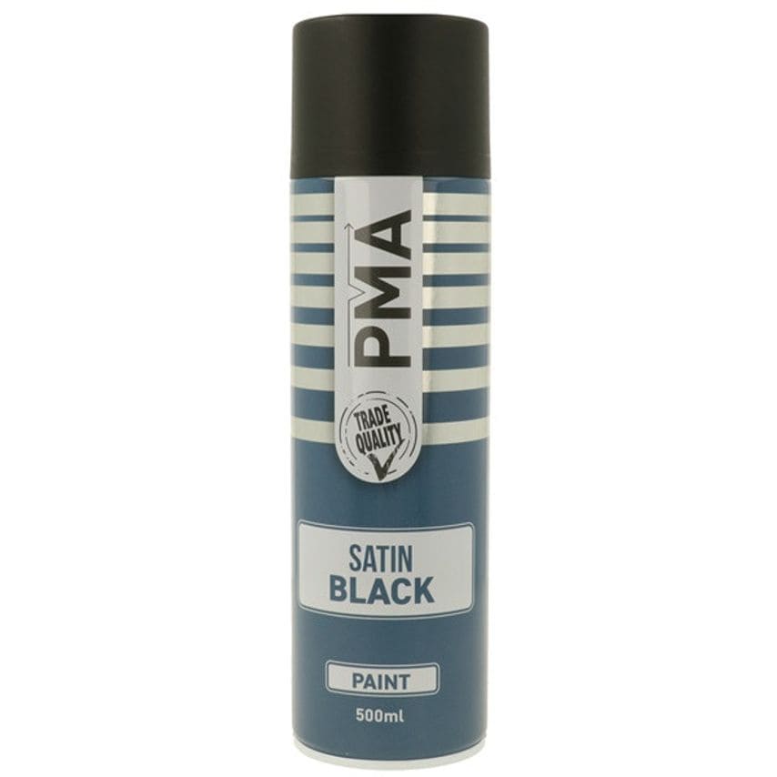 Satin Black Paint 500ml - PCPA1002
