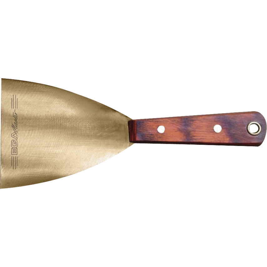 Scraper 75 x 200 Wooden Handle Non Sparking Cu-Be