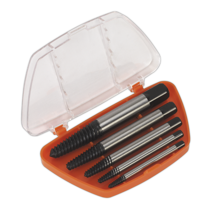 Screw Extractor Set5 Piece Helix Type