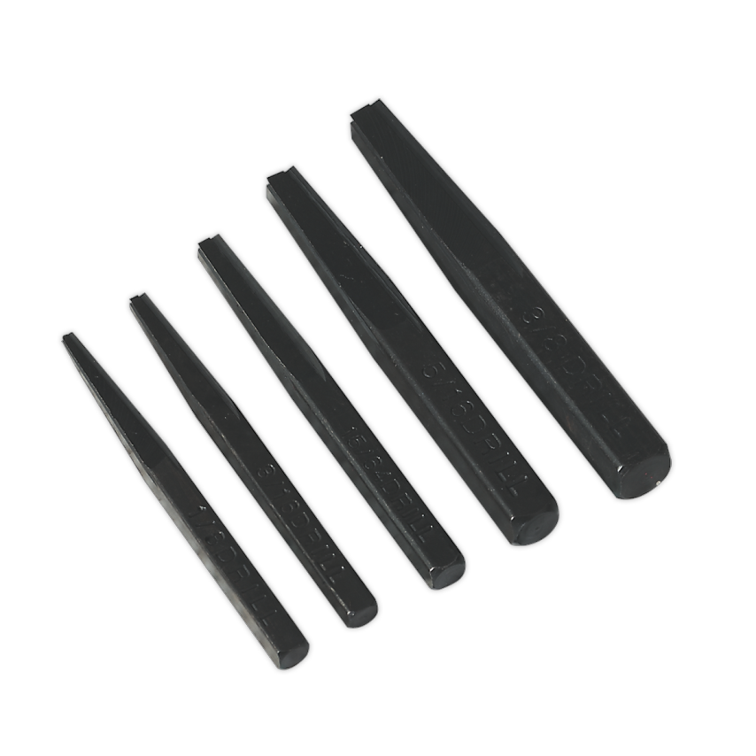 Screw Extractor Set5 Piece Square Type
