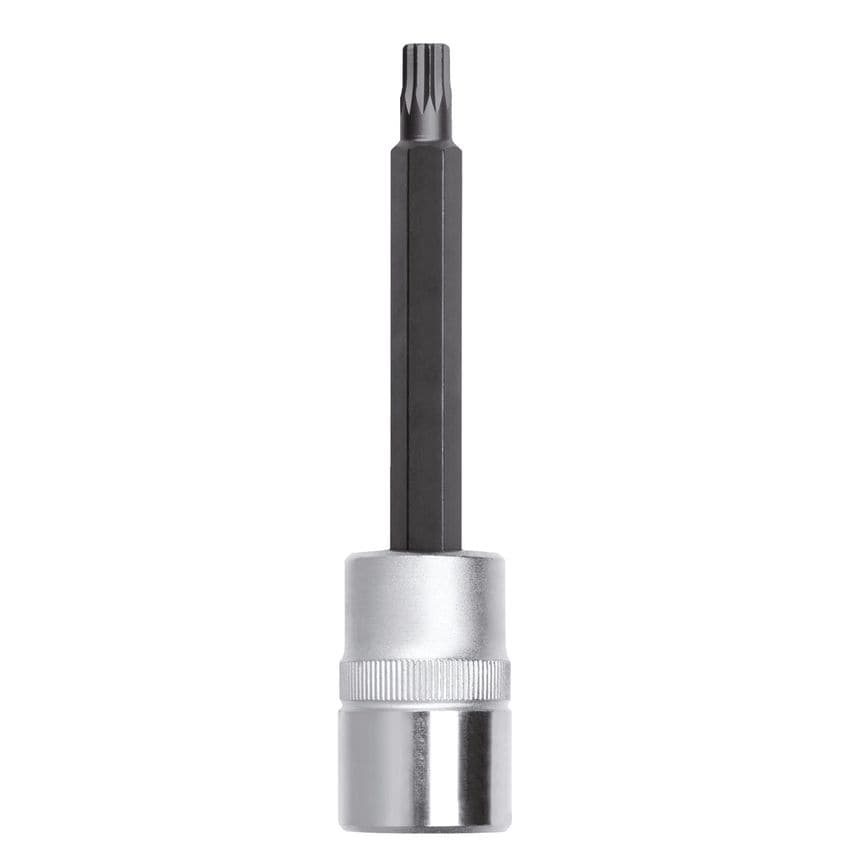 Screwdr.bit socket 1/2 XZN M8 l.100mm