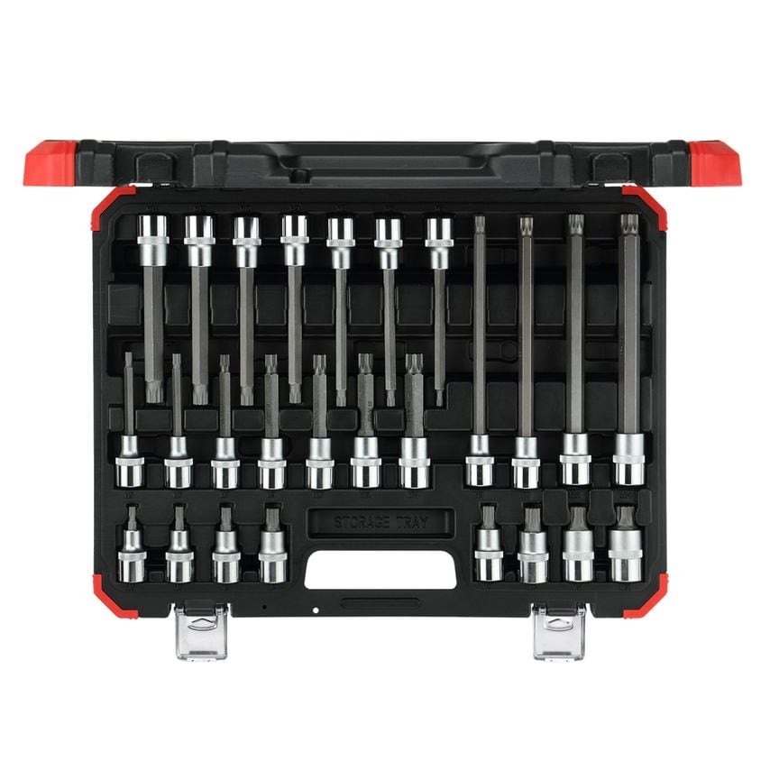 Screwdr.bit sockets 1/2 XZN 26pcs