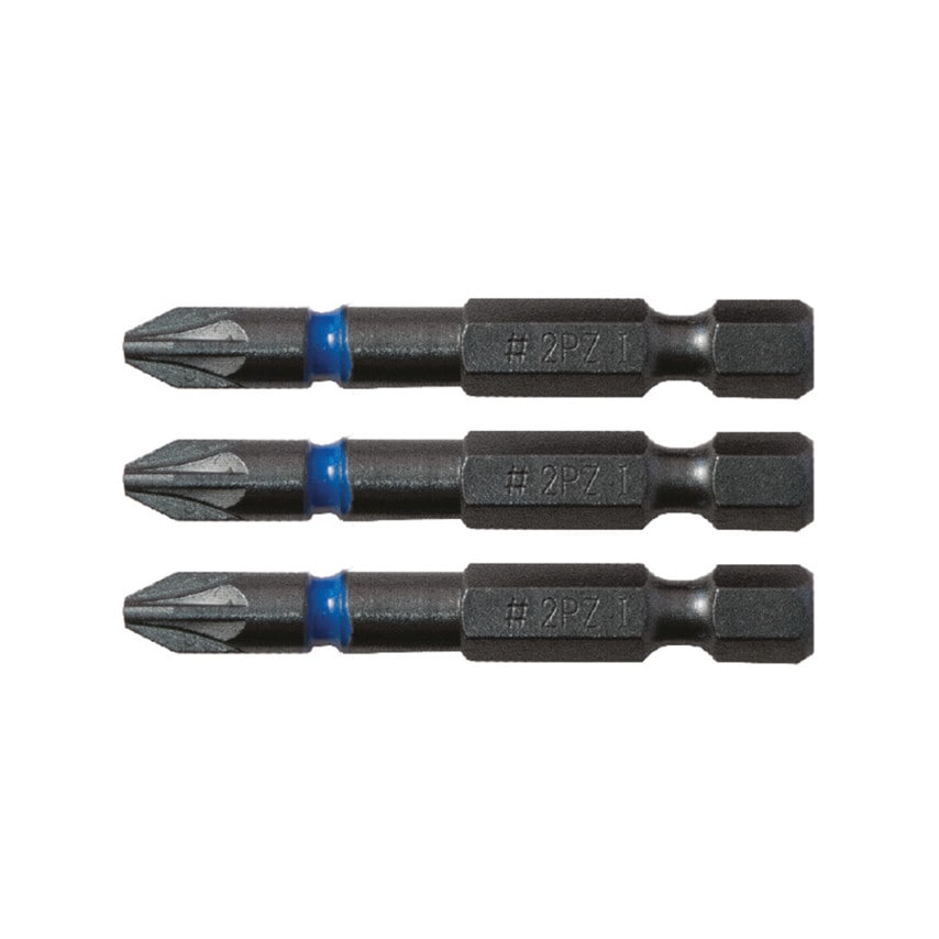 Screwdriver Bit 50mm PZ2 (CARD-3)