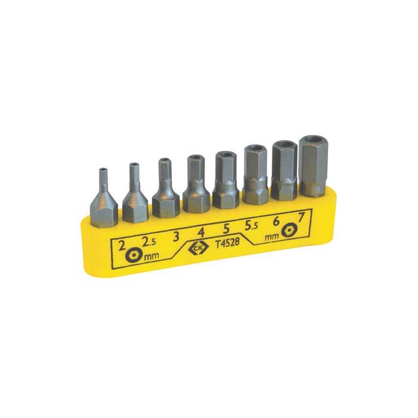 Screwdriver Bit Clip Hex T/P (SET-8)