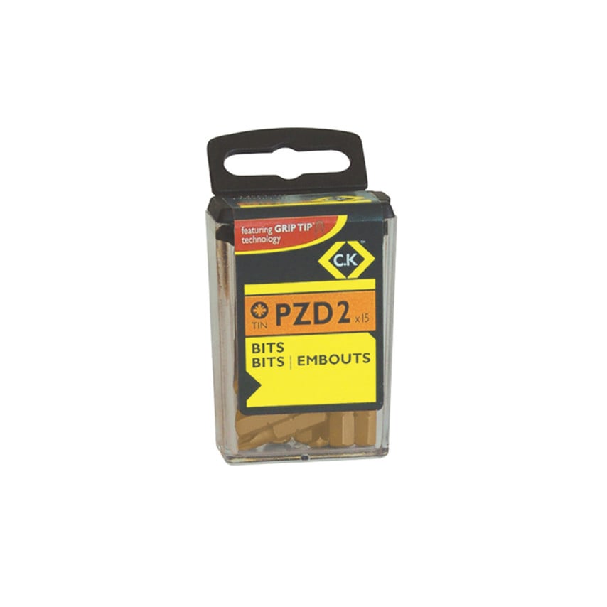 Screwdriver Bit PZD2 Tin (BX-15)