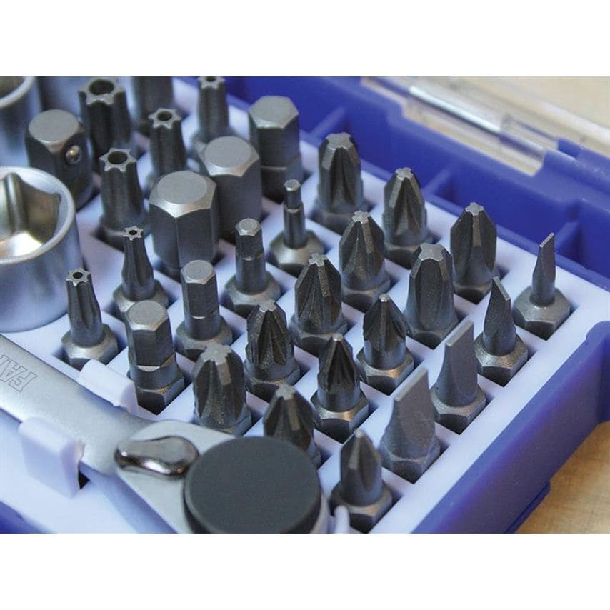 Screwdriver Bit & Socket Set, 42 Piece FAISBSET42