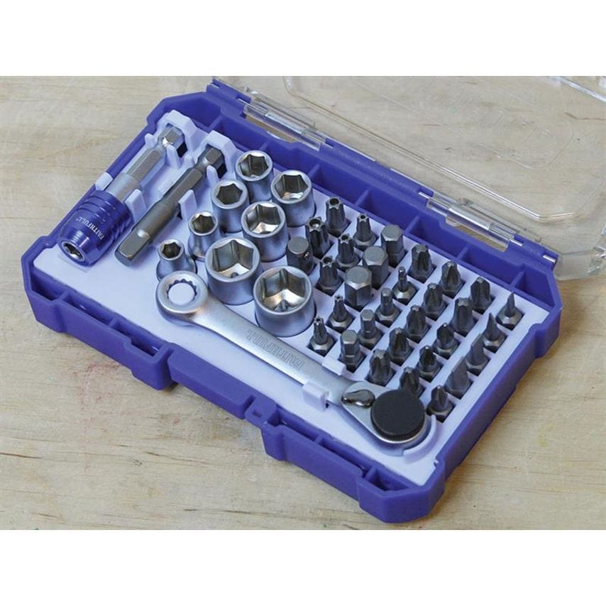 Screwdriver Bit & Socket Set, 42 Piece FAISBSET42