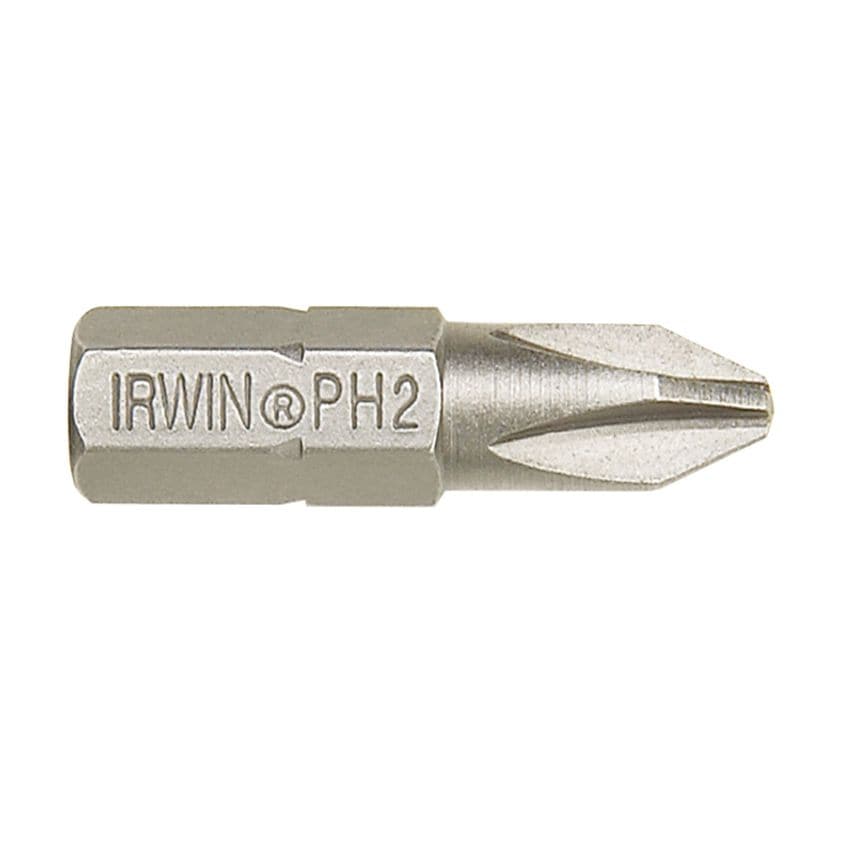 Screwdriver Bits Phillips PH2 25mm (Pack 10) IRW10504331