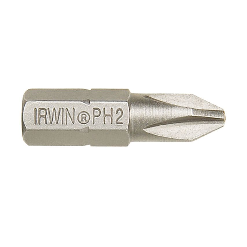 Screwdriver Bits Phillips PH2 25mm (Pack 2) IRW10504388