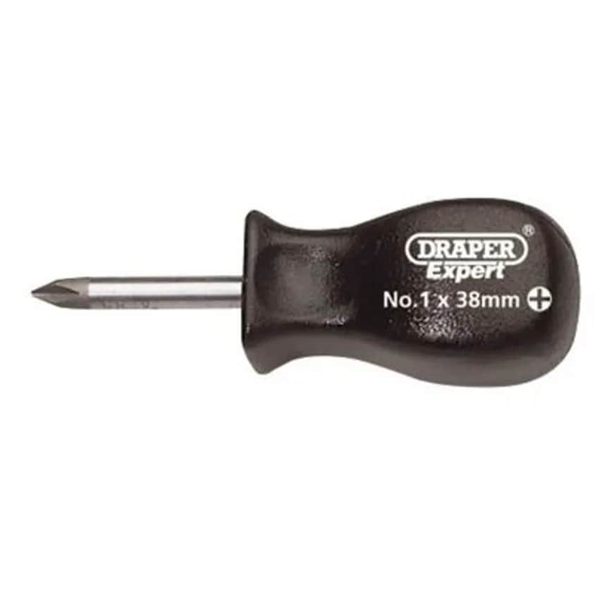Screwdriver Cross Slot NO1 x 38mm Display Packed