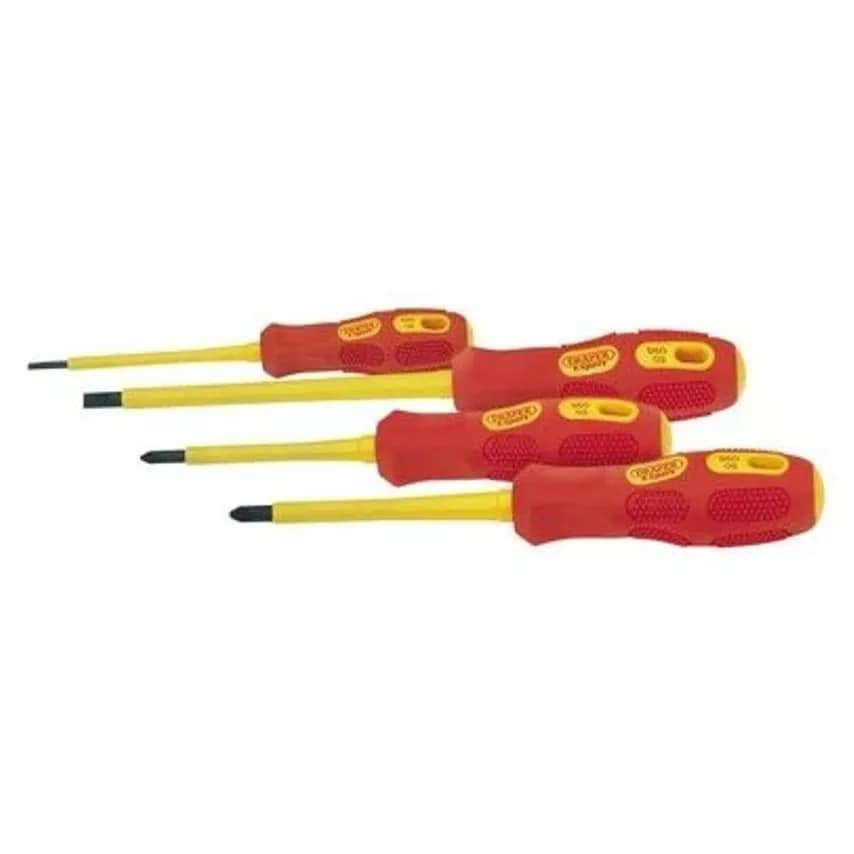 Screwdriver Insulated Pozidriv 4 Piece Set