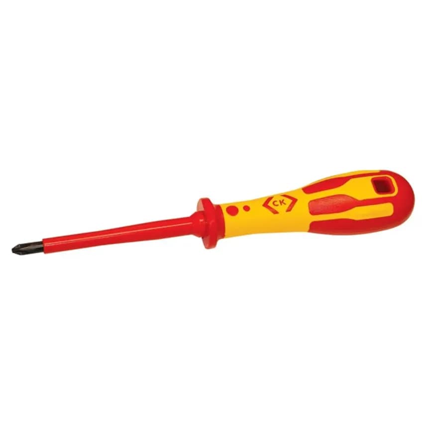 Screwdriver Phillips VDE PH0 x 60mm Molybdenum-vanadium Steel De