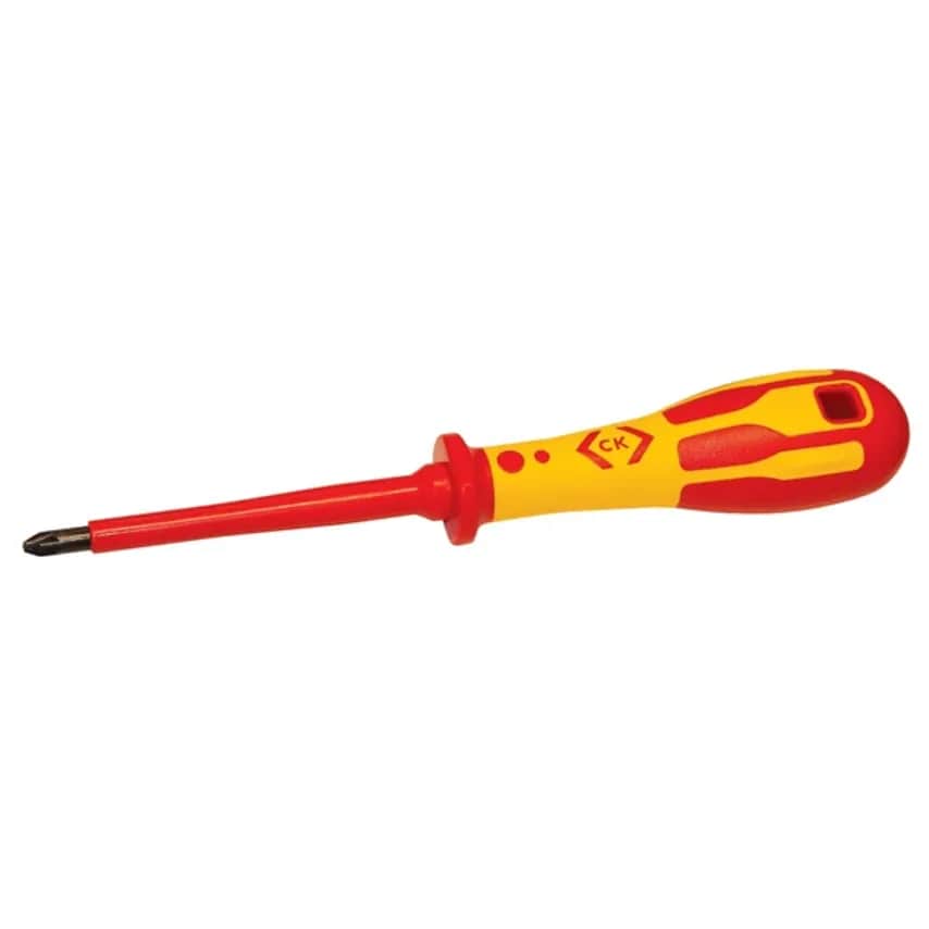 Screwdriver Pozidriv VDE PZ3 x 150mm Molybdenum-vanadium Steel D