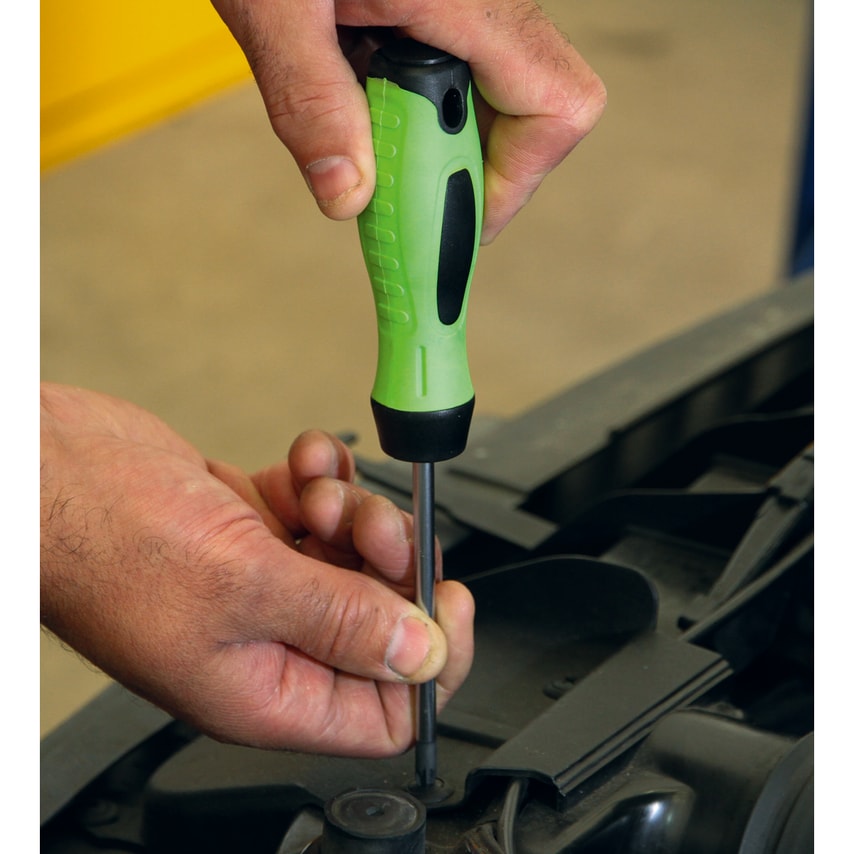 Screwdriver Set8 Piece Hi-vis Green