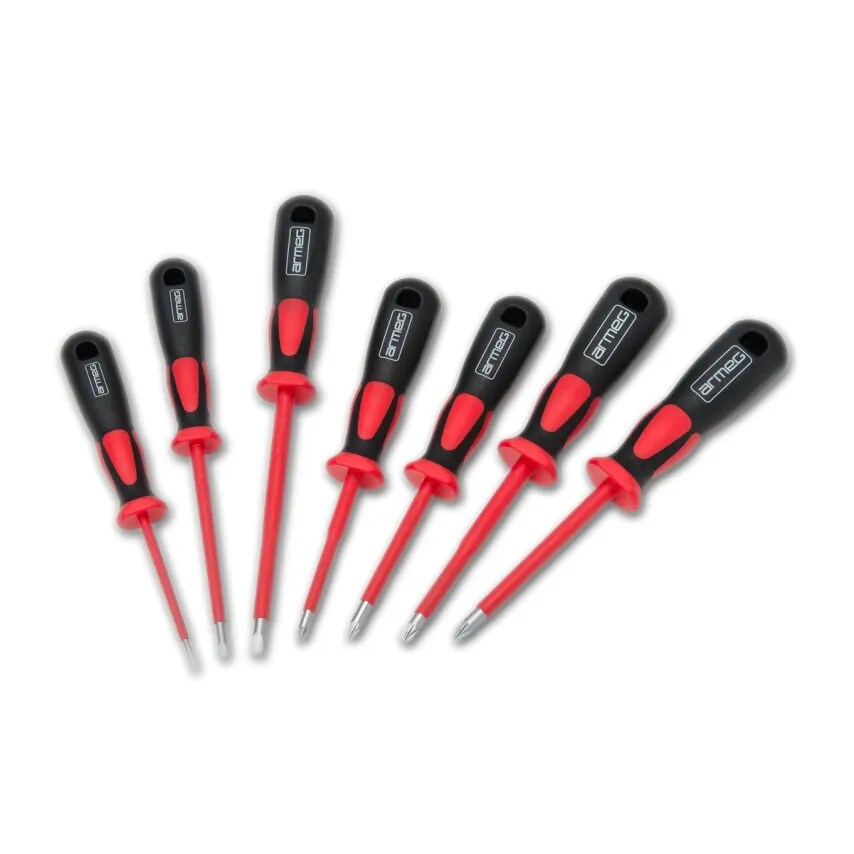 Screwdriver Set Insulated GRIP x 2 7PIECE 1000V
