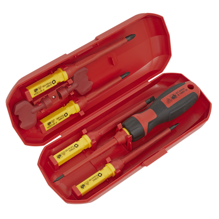 Screwdriver Set Interchangeable 8pc - VDE Approved - AK61280