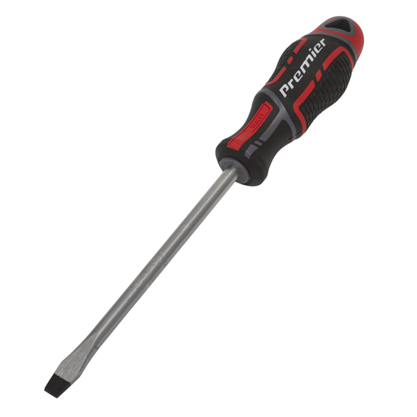Screwdriver Slotted 8 x 150mm GripMax