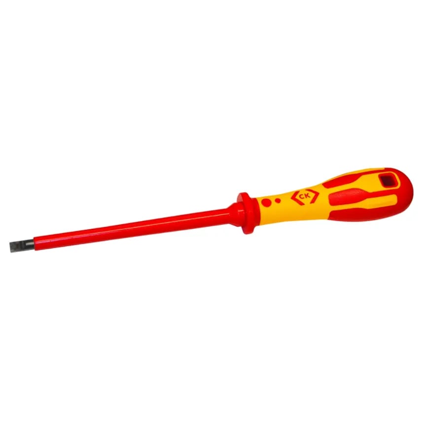 Screwdriver Slotted VDE 3.5 x 100mm Molybdenum-vanadium Steel
