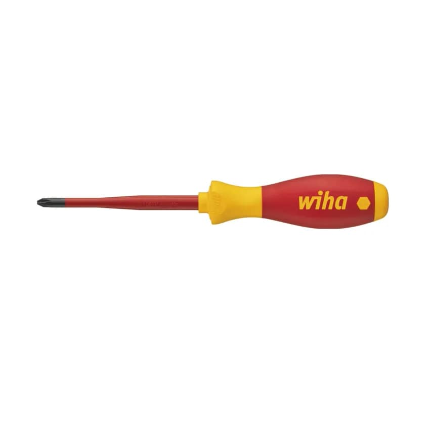 Screwdriver VDE Electric SlimFix Phillips PH2 x 100mm Chrome Vndm