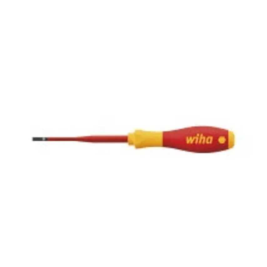 Screwdriver VDE Electric SlimFix Slot 6.5 x 100mm Chrome Vndm Steel