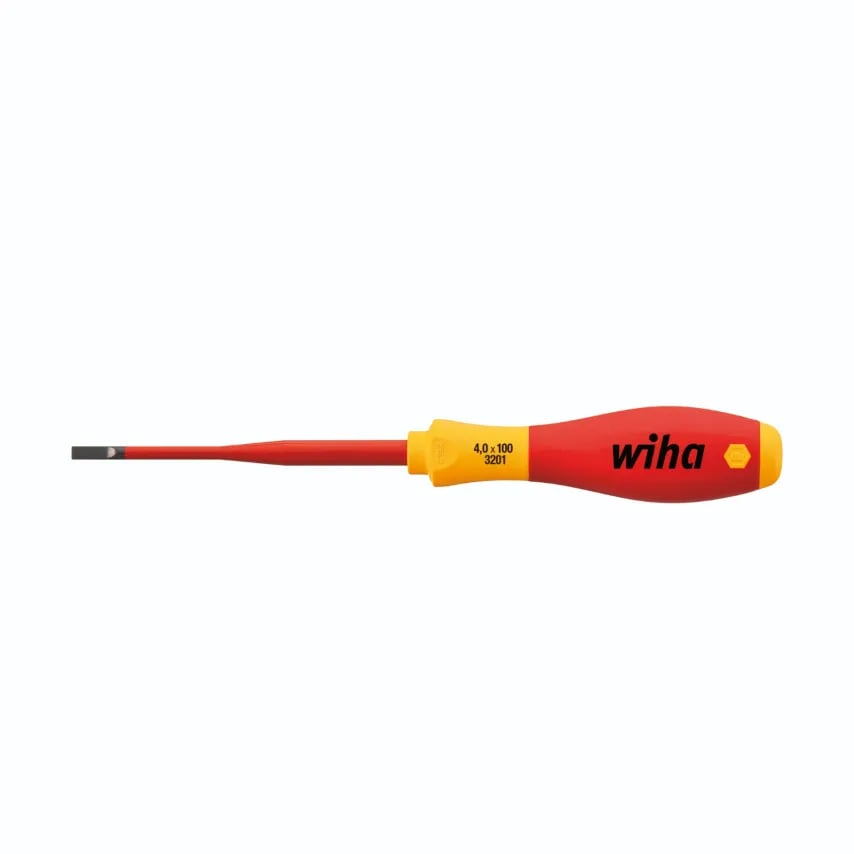 Screwdriver VDE Electric SlimFix Slotted Insulated - 35446