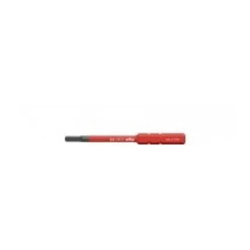 Screwdriver VDE Electric Slimbit Hex 4.0 x 75mm Chrome Vndm Steel I