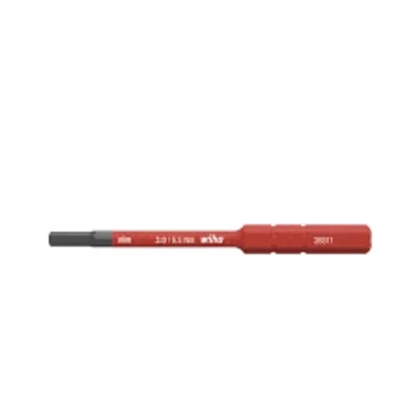 Screwdriver VDE Electric Slimbit Hex 6.0 x 75mm Chrome Vndm Steel I